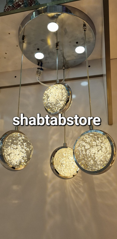 لوسترآویز گوی غلطان حبابی