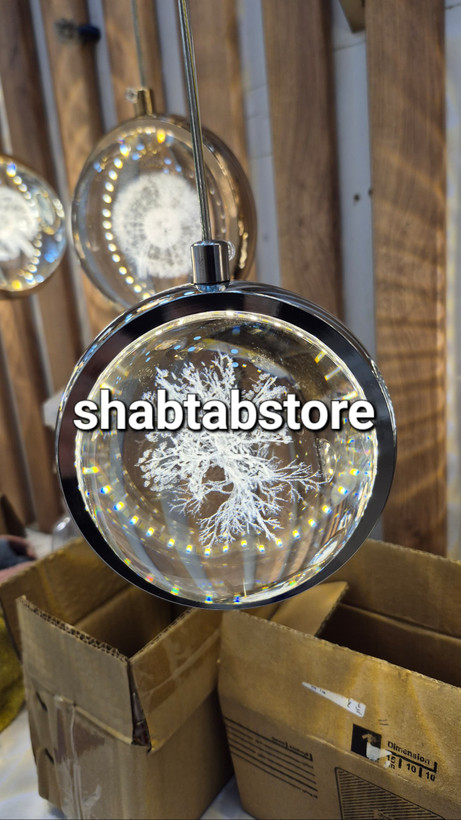 لوستر آویز ودیوار کوب مدل درخت