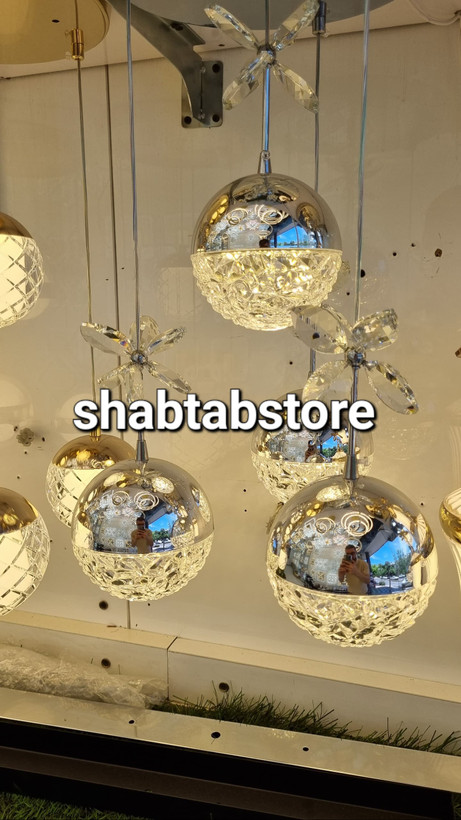 لوستر آویز مدل گوی