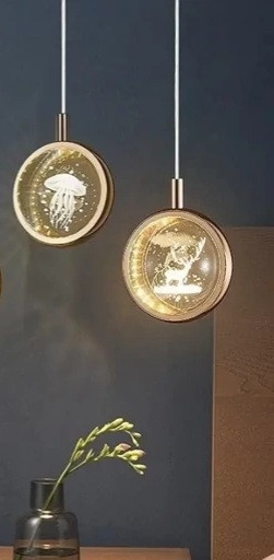 لوستر آویز مدل عروس دریایی