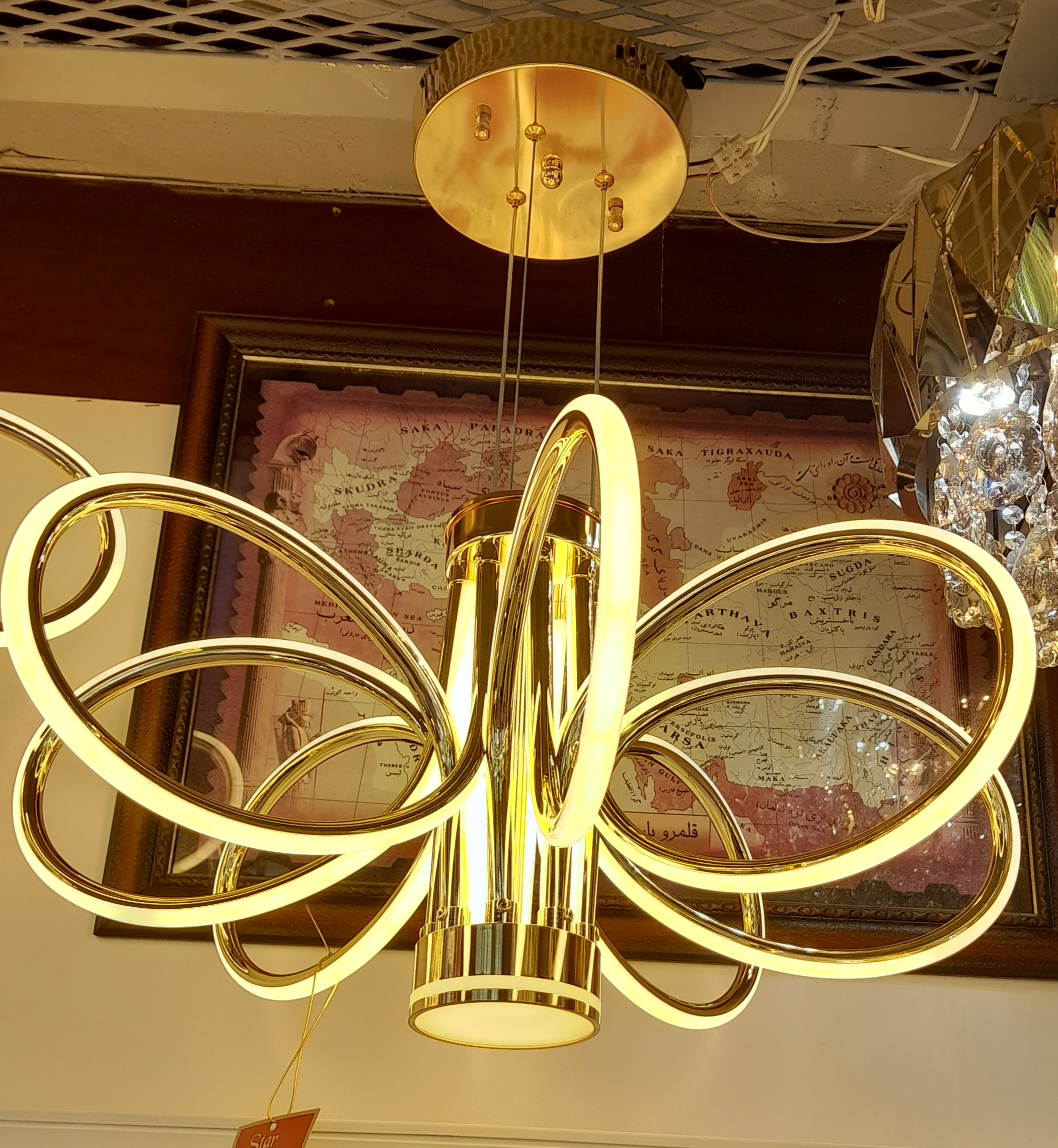 لوستر وارداتی مدرن کد۳۰۶۱